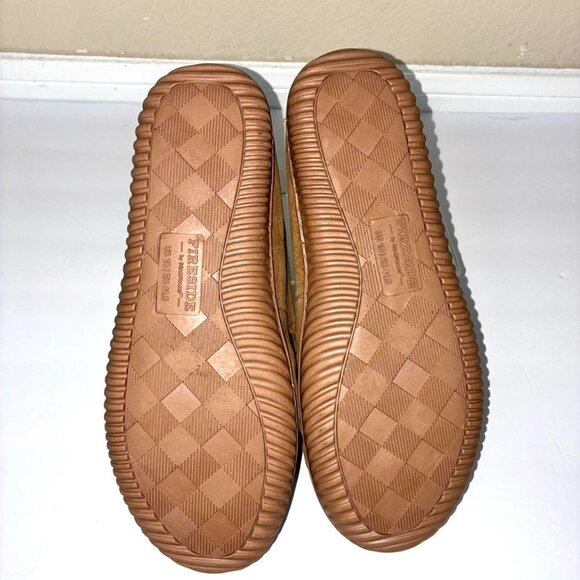 Women's Brown and Tan Loafers - Picture 7 of 8